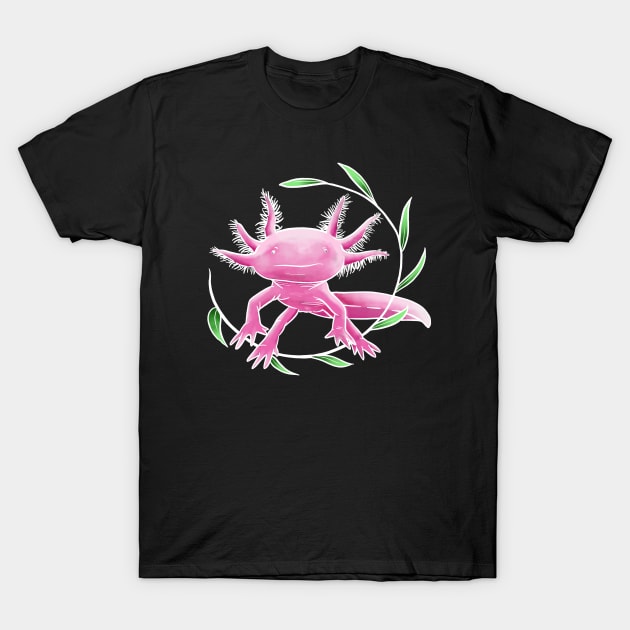 Axolotl T-Shirt by GnauArt